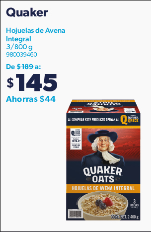 Hojuelas de avena integral