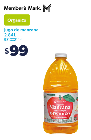 Jugo de manzana