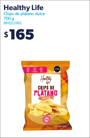 Chips de platano dulce