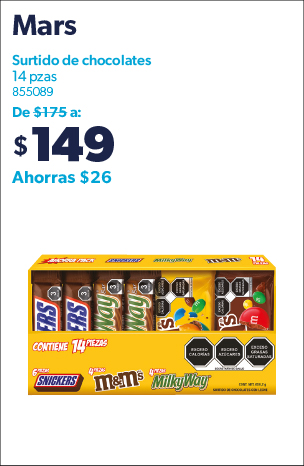 Surtido de chocolates