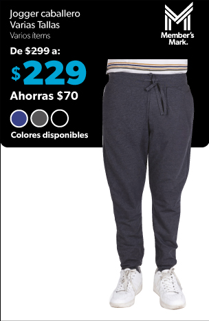 Jogger caballero varias tallas