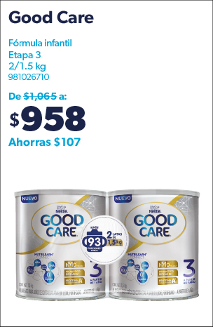 Formula infantil Good Care