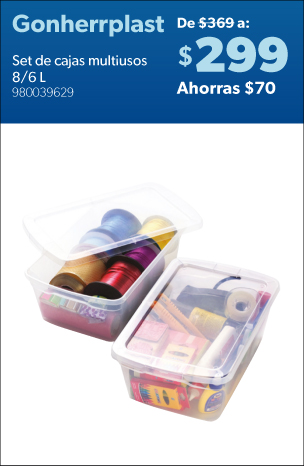 Set de cajas multiusos