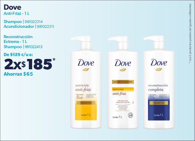 Shampoo y acondicionador antifrizz