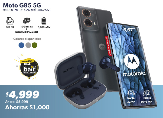 Smartphone Moto G85