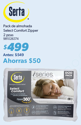 Pack de almohada