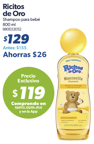 Shampoo para bebe