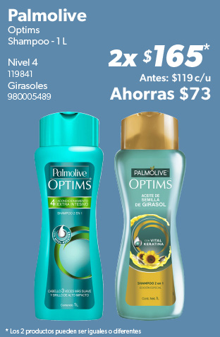 Shampoo nivel 4 girasoles