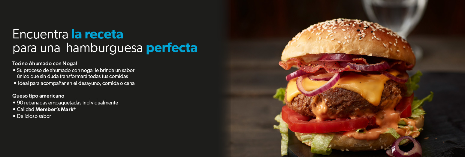 Receta para la hamburguesa perfecta