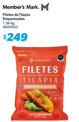 Filetes de tilapia empanizados