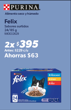 Alimento surtido para gato