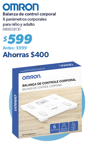 Balanza de control corporal