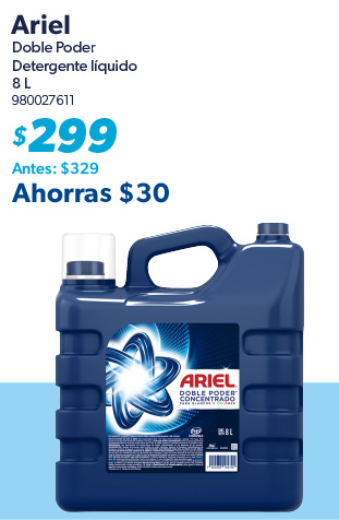 Detergente liquido doble poder