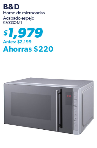 Horno de microondas