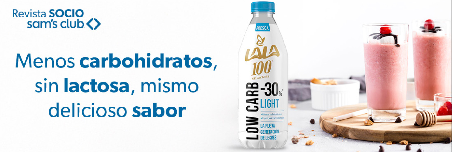 Menos carbohidratos sin lactosa mismo sabor