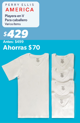 Playera en v caballero