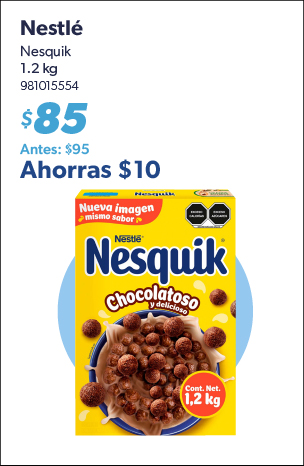 Cereal chocolate Nesquik