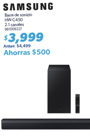 Barra de sonido