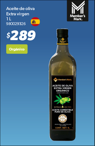 Aceite de oliva extra virgen organico