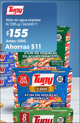 Atun en agua express