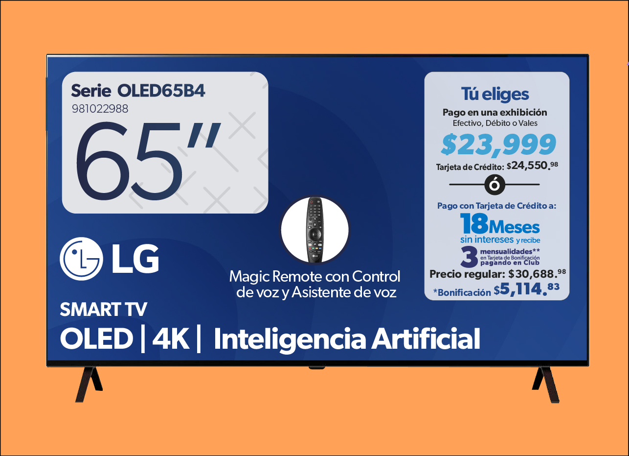 Pantalla 65 pulgadas smart tv oled 4k