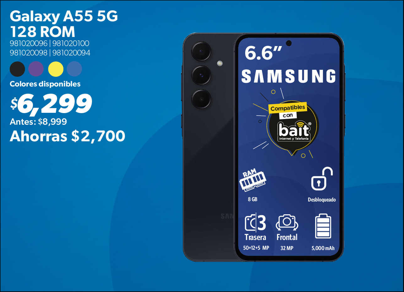 Smartphone Galaxy A55  128