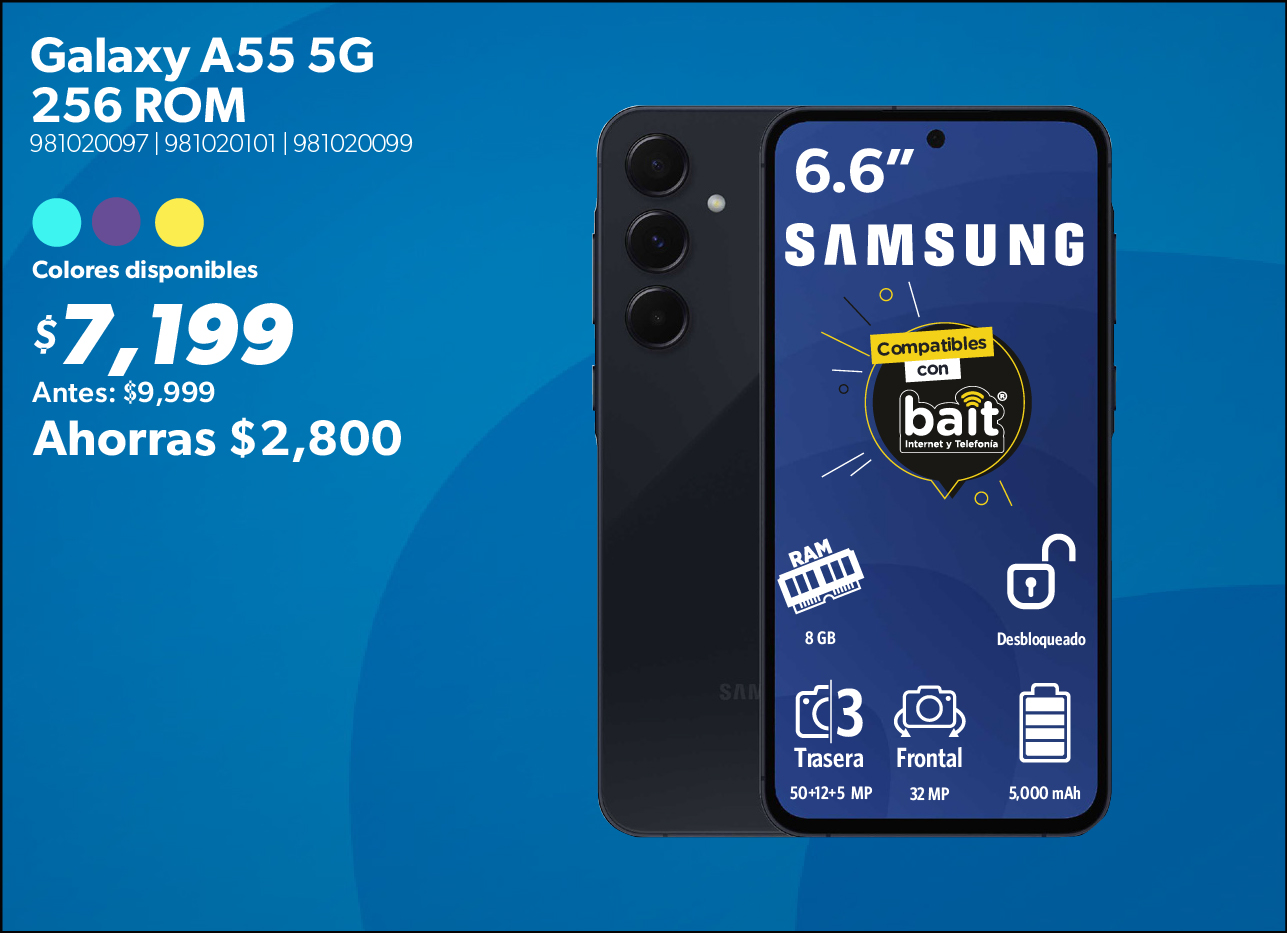 Smartphone Galaxy A55  256