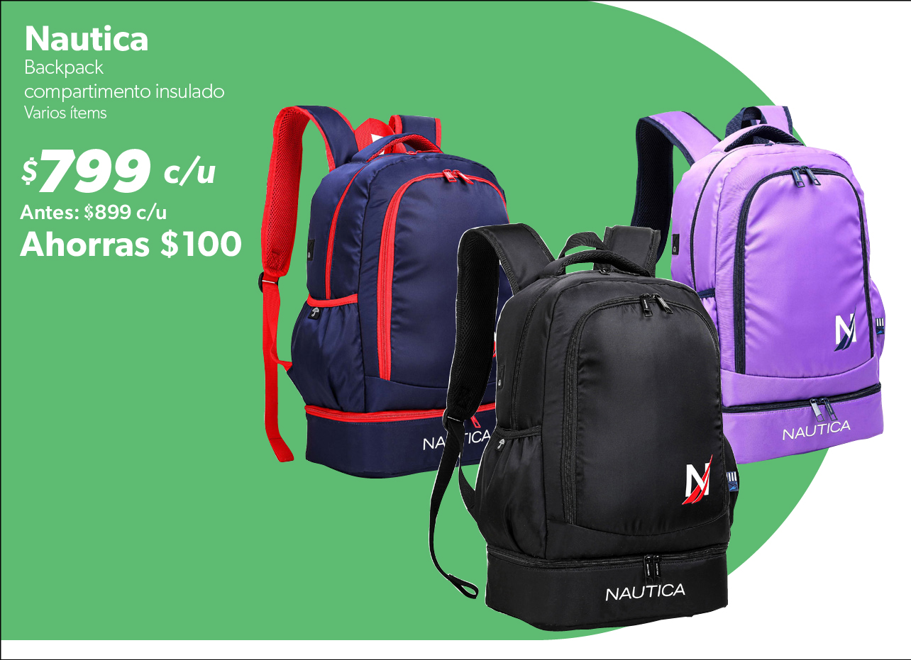 Backpack compartimento