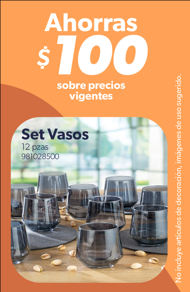 Set de vasos