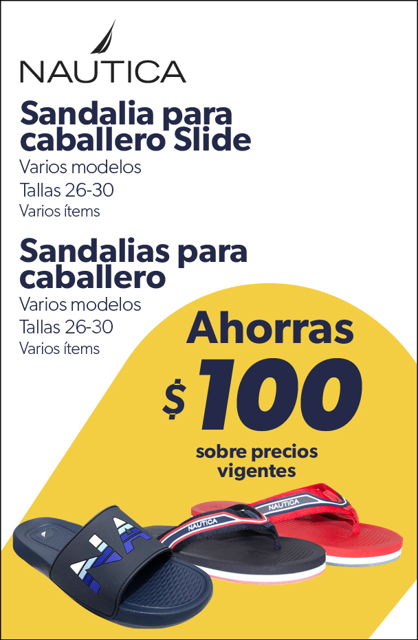 Sandalias para caballero varios modelos