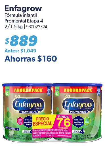 Formula infantil  etapa 4