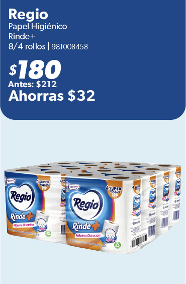 Papel higienico rinde mas