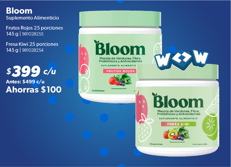 Suplemento alimenticio fresa frutos rojos