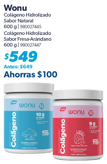 Colageno hidrolizado natural fresa