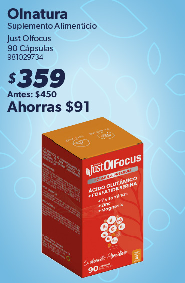 Suplemento alimenticio olfocus