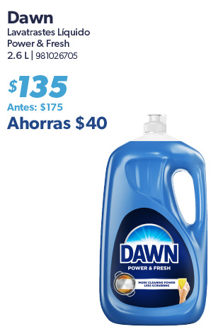 Lavatrastes liquido power
