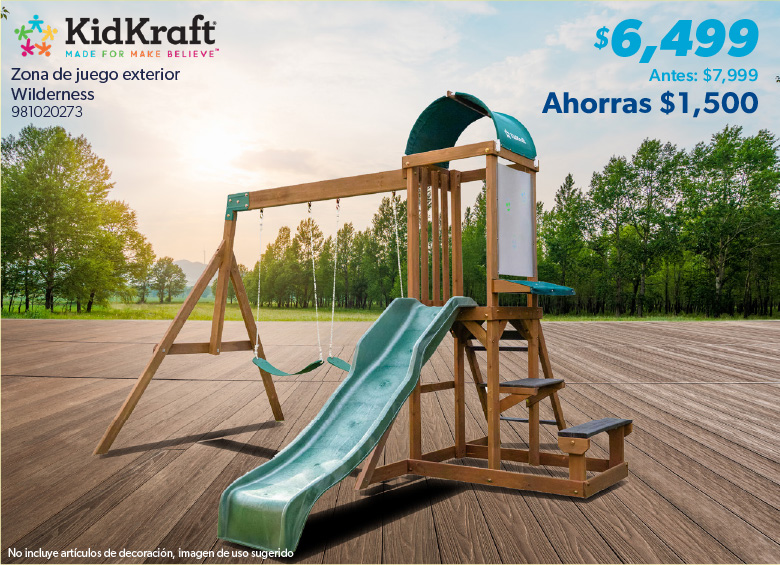 Zona de juegos exterior