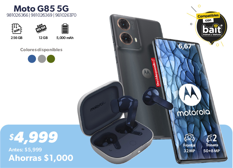 Smartphone Moto G85