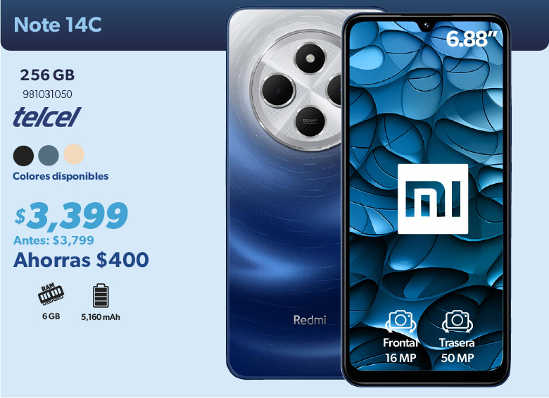 Smartphone note 14C 256