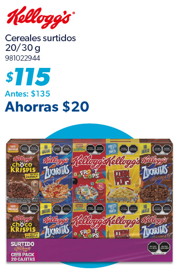 Cereales surtidos