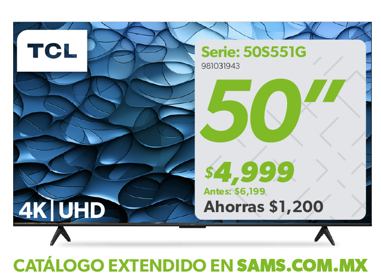 Pantalla 50 pulgadas