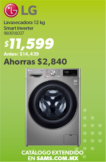 Lavasecadora smart inverter