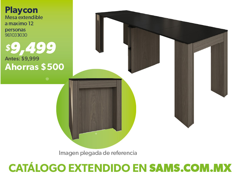 Mesa extendible