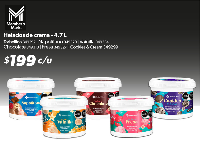 Helado de crema 