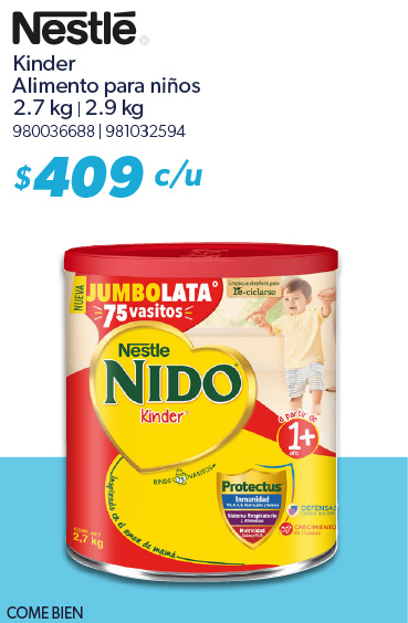 Kinder alimento para ninos