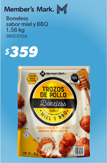 Boneless sabor miel y bbq