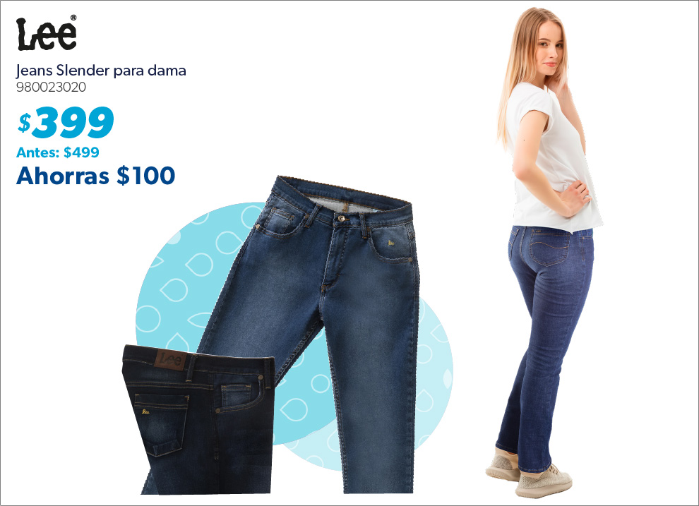 Jeans slender para dama