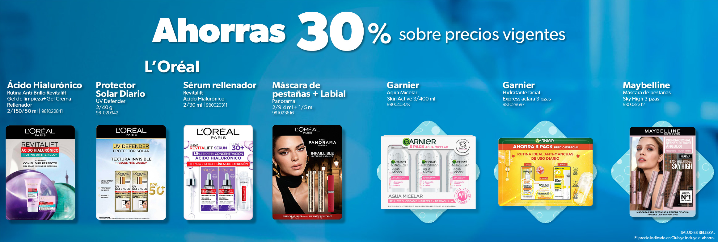 Productos de cuidado facial