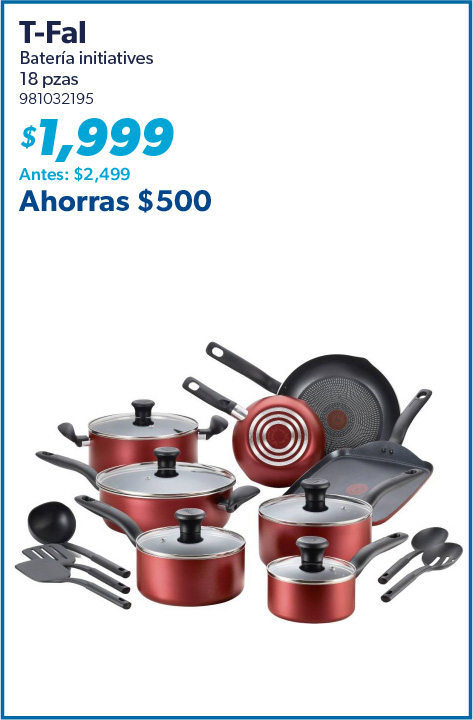 Bateria roja 18 piezas