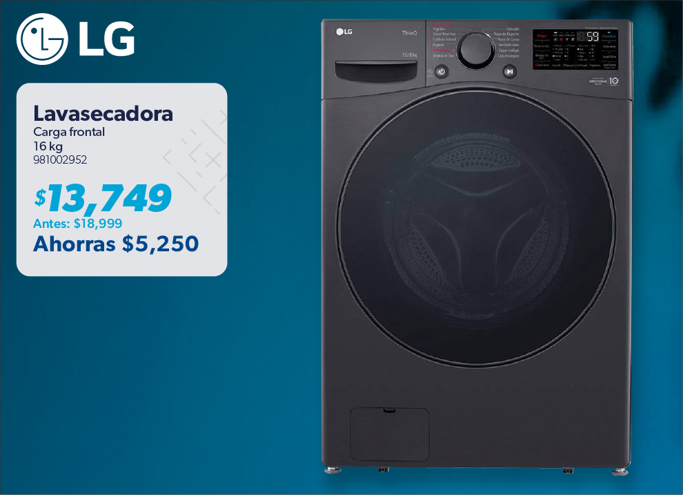 Lavadora carga frontal
